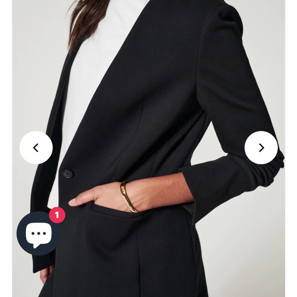 Spanx Perfect Oversized Blazer Small - image 1